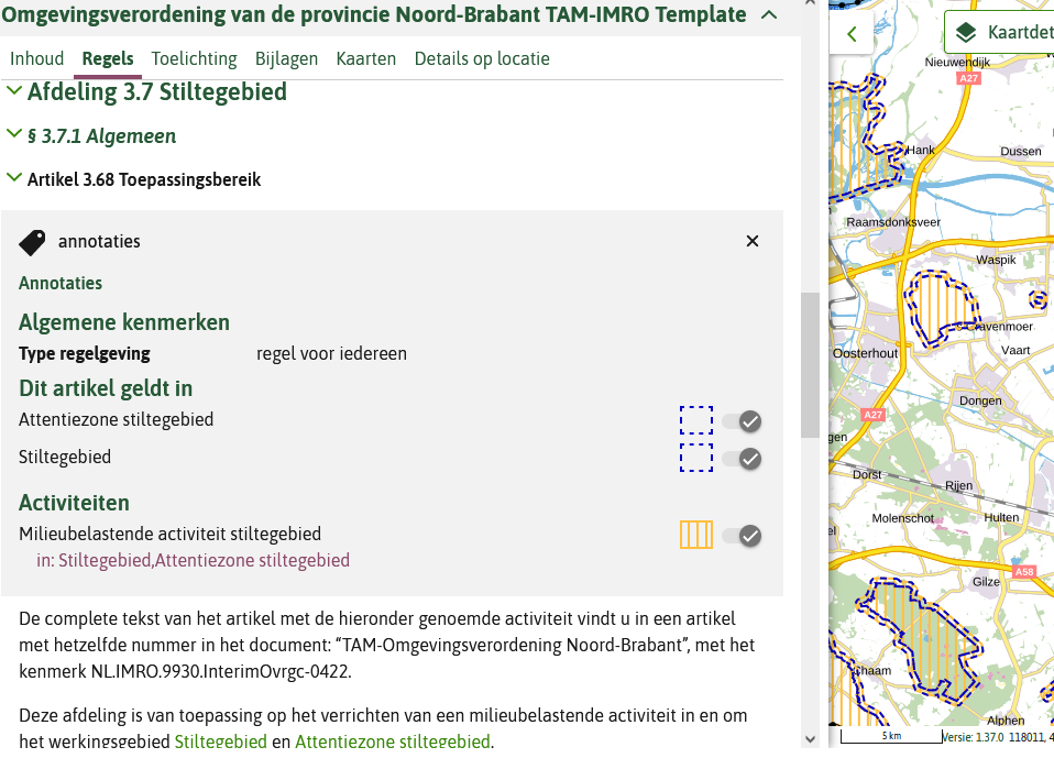 Globale annotatie in beeld